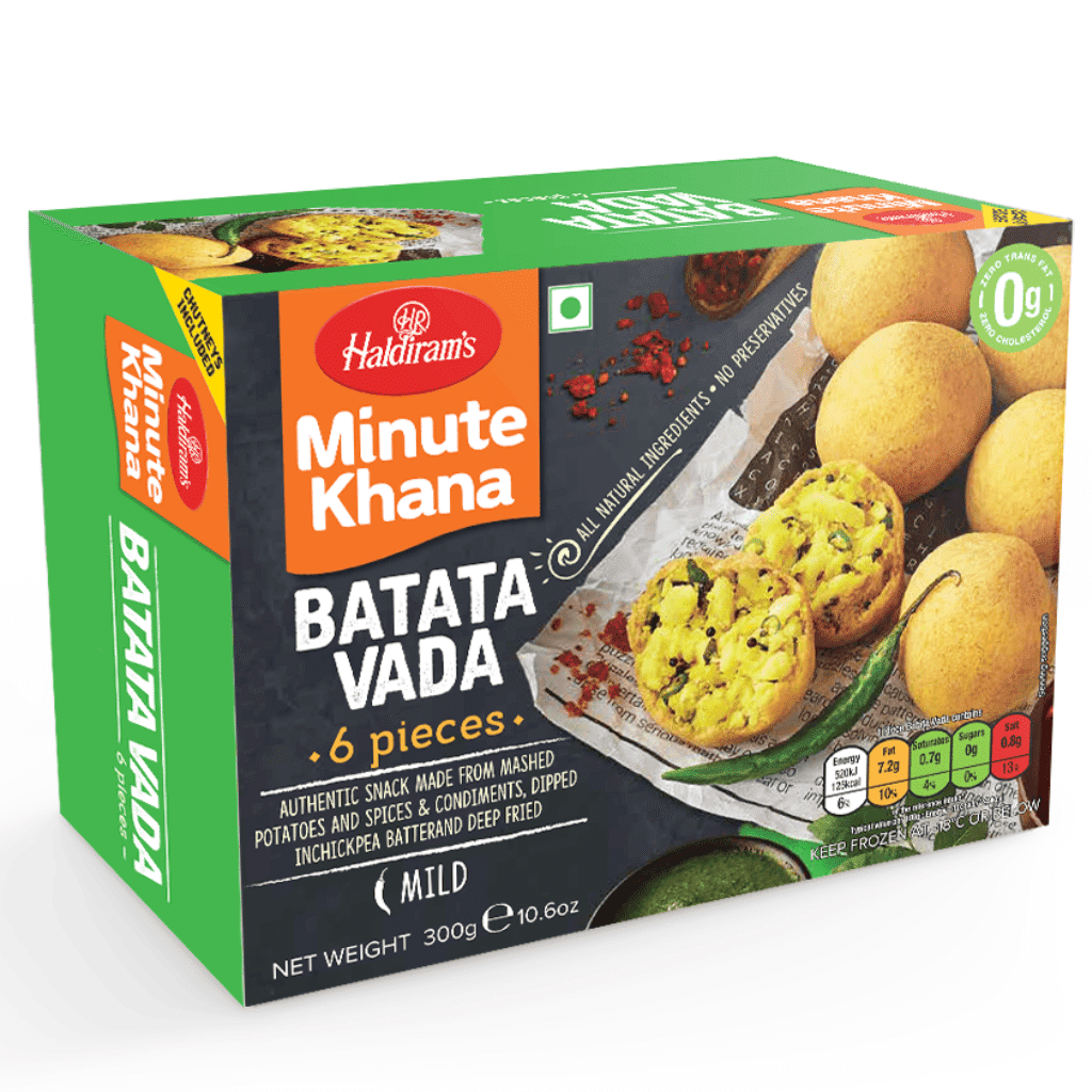 Haldiram 印度风味香炸土豆饼 微辣 6个 冷冻 300 克