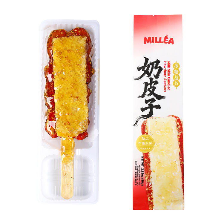 MILLEA 奶皮子扁山楂糖葫芦 90 克