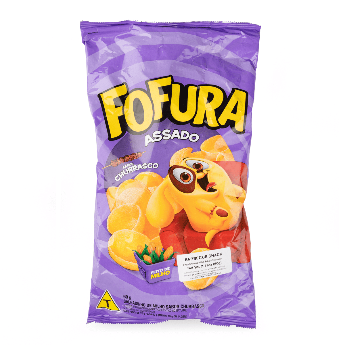 Salgadinho Fofura Churrasco 60 g