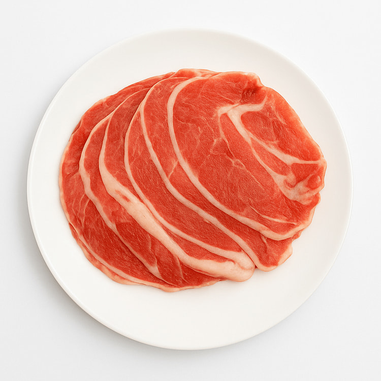 Australia Sliced Lamb Shoulder 1.5mm, Frozen 1 lb