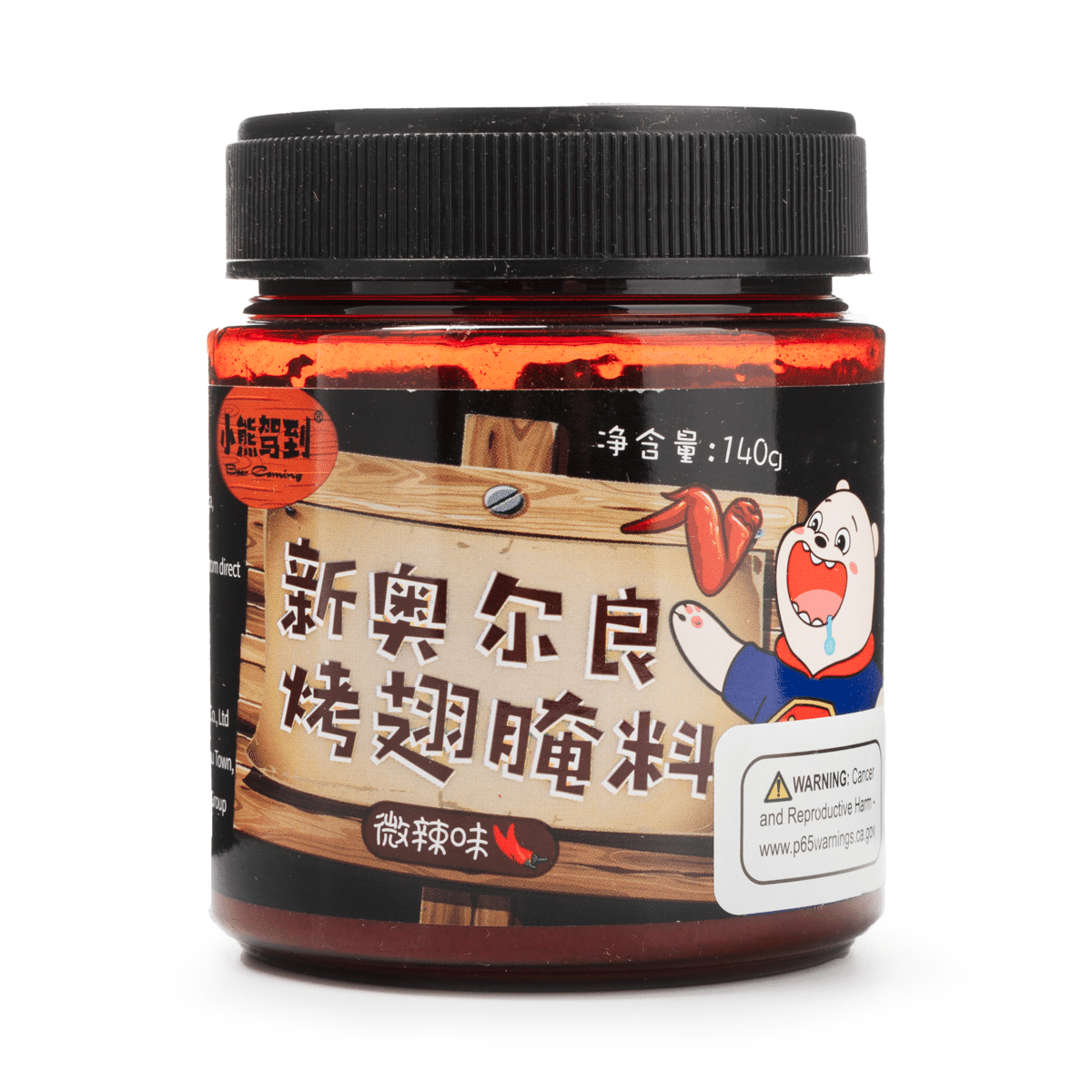 Bear Coming New Orleans Marinade, Mild Spicy Flavor 140 g*24 pack