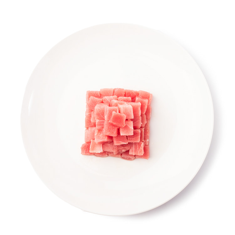Cubed Tuna, Frozen 1 lb