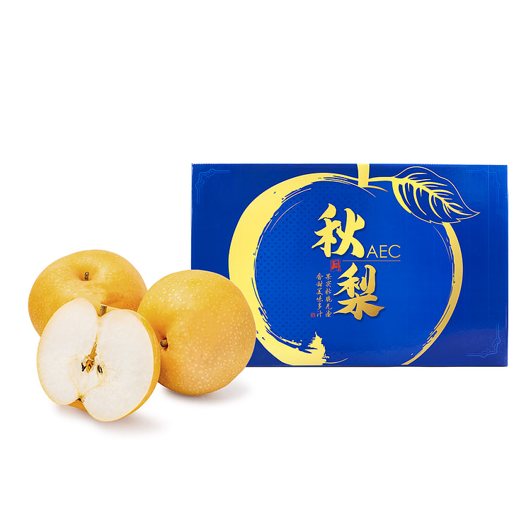 秋月梨礼盒装 7.7 lb 1 箱