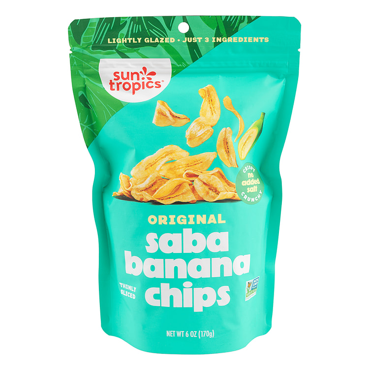 Sun Tropics Saba Banana Chips 6 oz