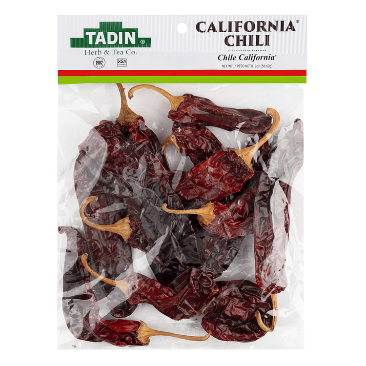 Tadin Califonia Chili Dry 2 oz