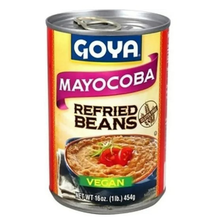 Goya Mayocoba Refried Beans Vegan 16 oz