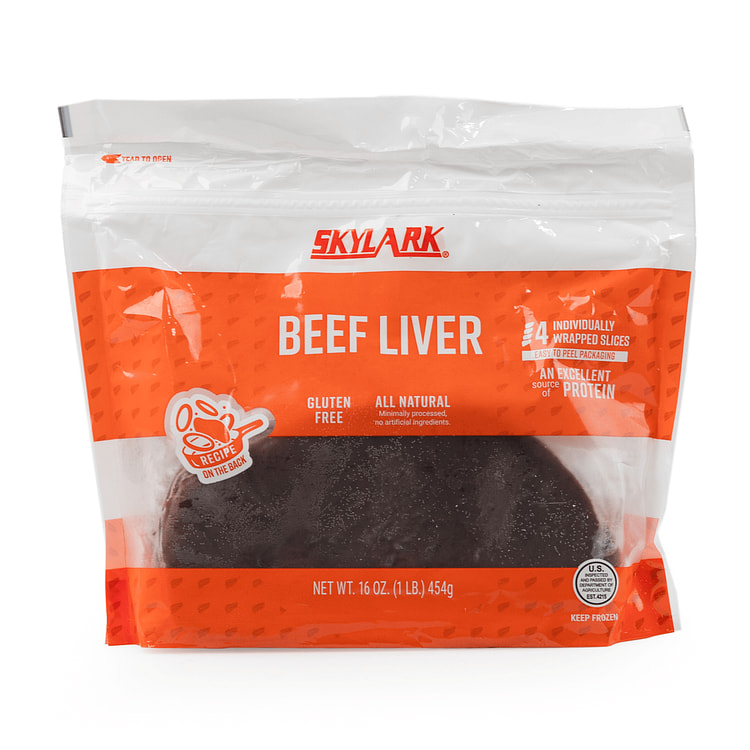 Higado de Res Rebanada conelada 1 libra(s)