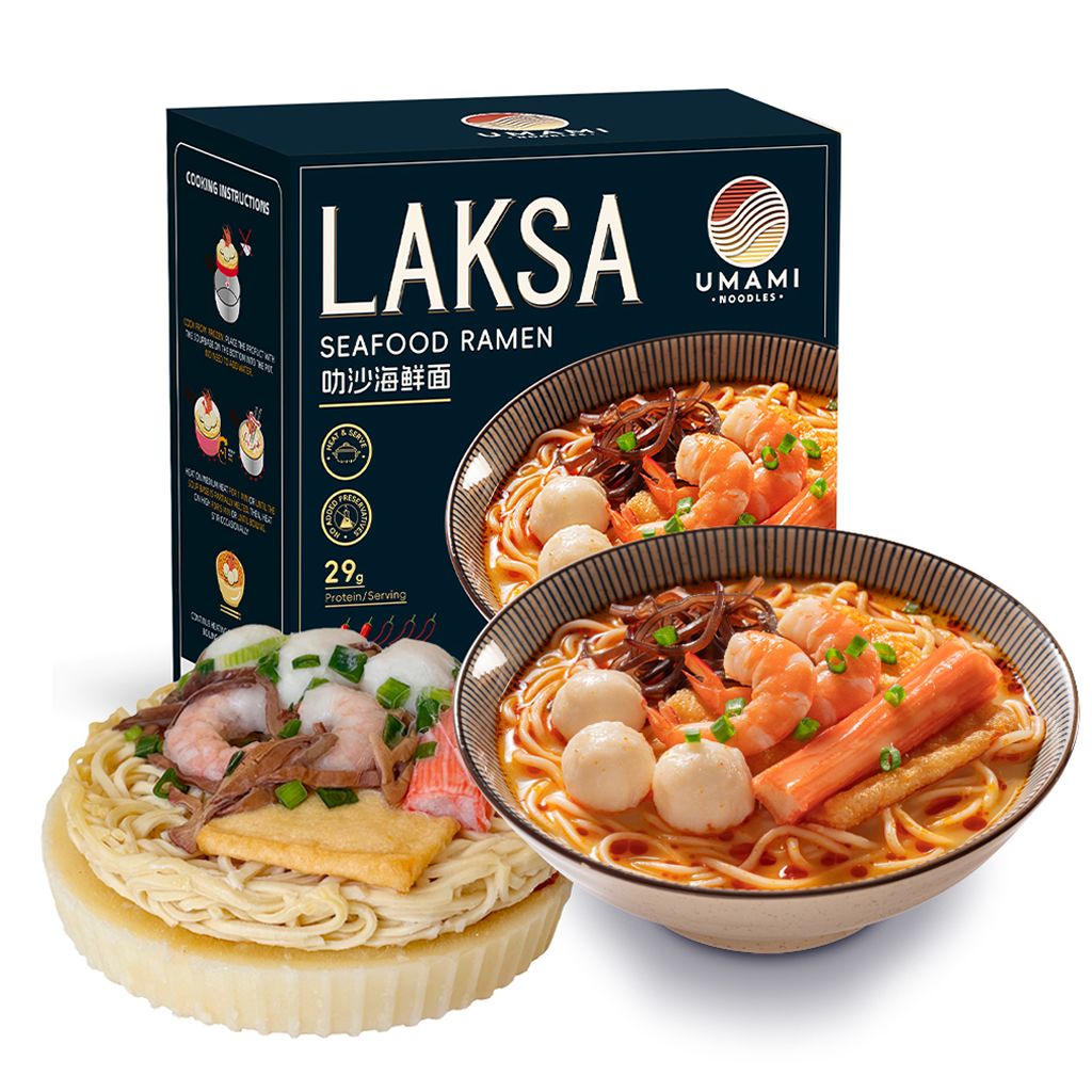 UMAMI Laksa Seafood Ramen, Frozen 22 oz
