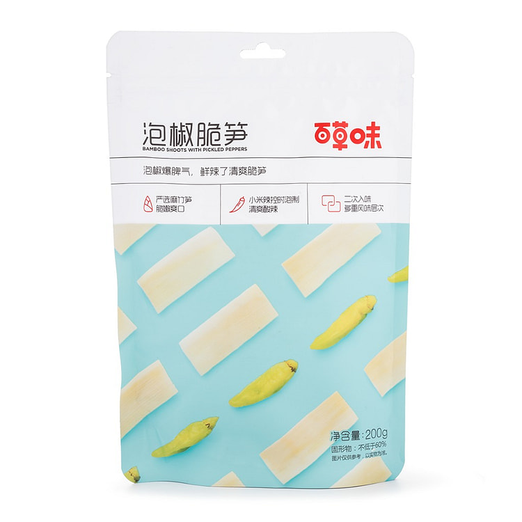 百草味 泡椒脆笋 200 克