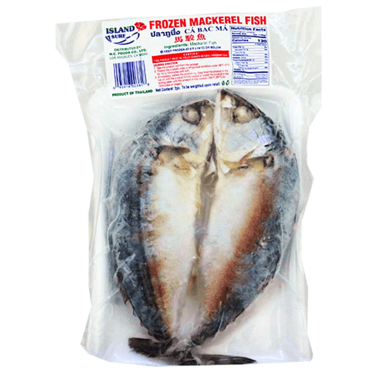 Steamed Mackerel ( Gutted ), Frozen 200 g