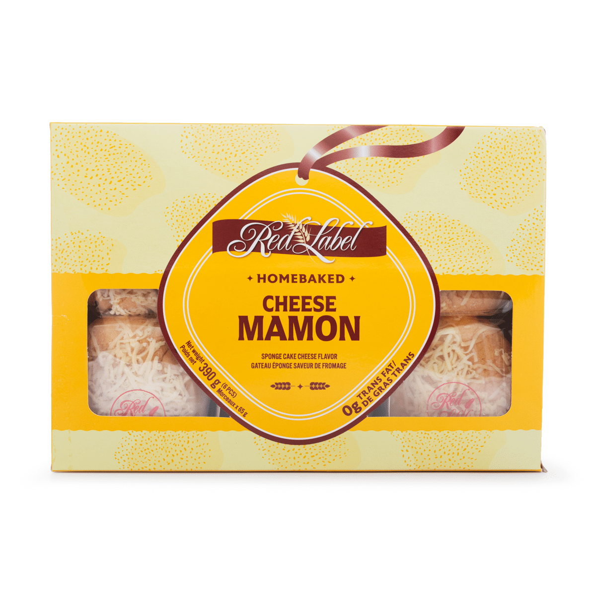 Red Label Mamon de Queijo 6pcs 390 grama(s)