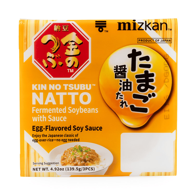 Mizkan Kintsubu Natto Tamago Shoyu 4.9 oz