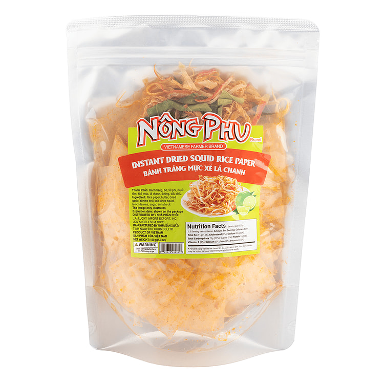 Instant Dried Squid Rice Paper 150 g