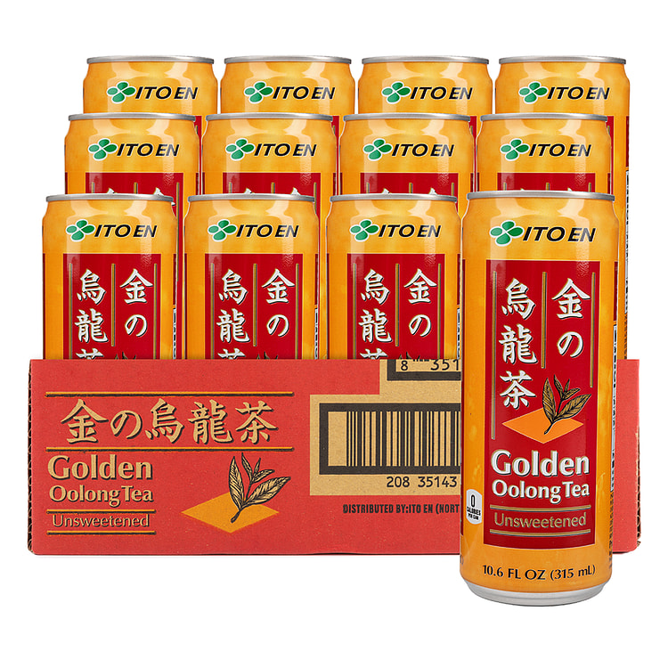 Itoen Oi Ocha Oolong Tea Unsweetened Case Sell (12cans) 10.6 液盎司