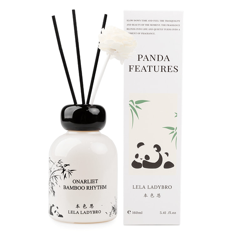 本色恩 熊猫限定款香薰高级栀子花香  室内持久留香 160ml 160 毫升