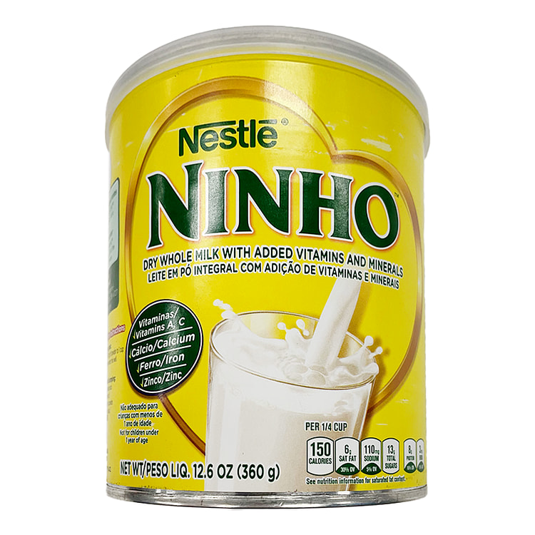 Leite em pó Ninho, Integral Nestle 12.6 oz