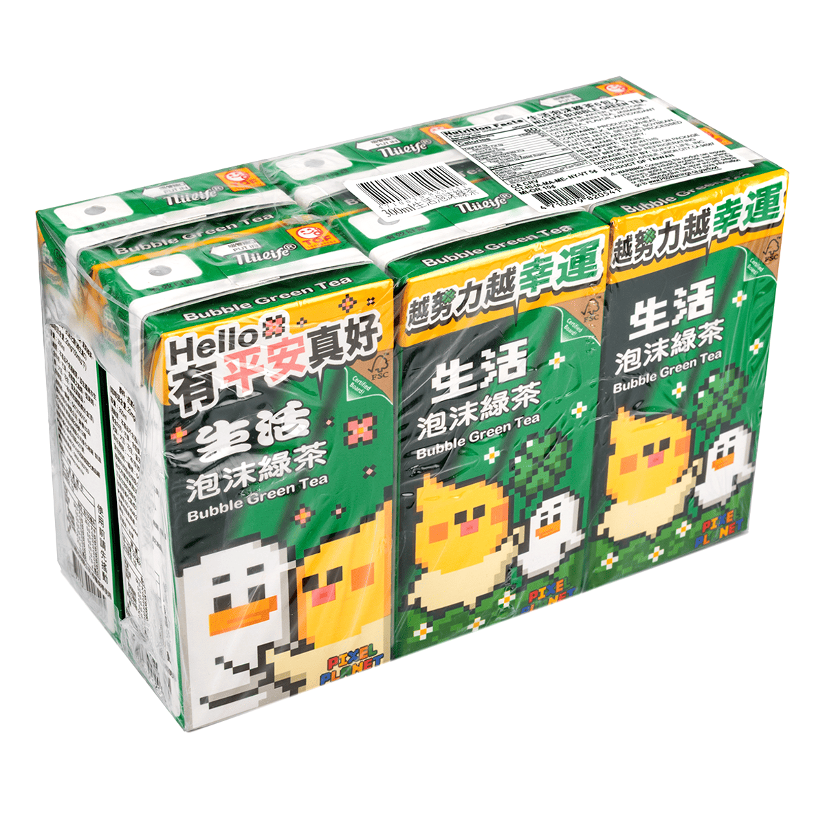 Nulife 緑茶 300 ml(ミリリットル)*6 パック*4 ケース - Weee!