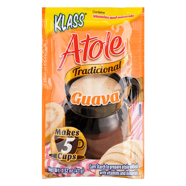 Klass Atole Guava Flavor 1.52 oz