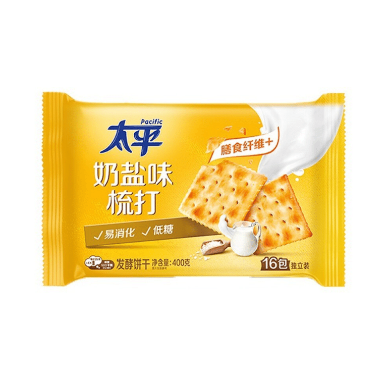 太平苏打饼干 奶盐味 400 克*12 包