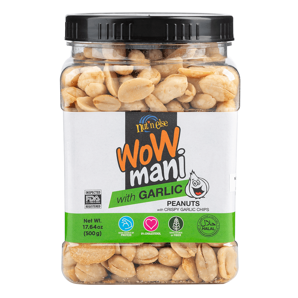 Amendoim Alho Wow Mani 500 g