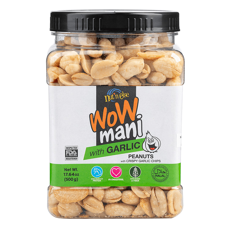 Amendoim Alho Wow Mani 500 g