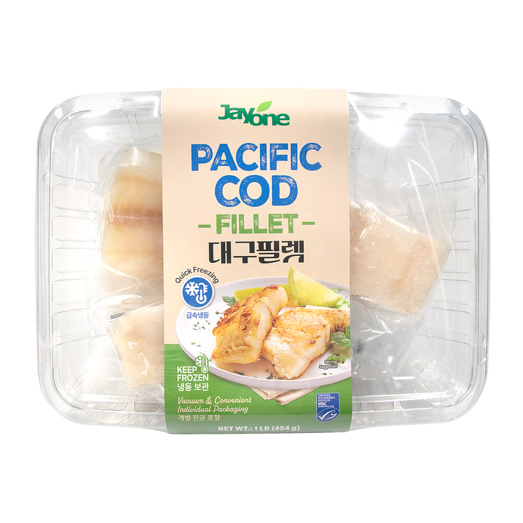 Premium Grade Pacific Cod Fillet 460 g