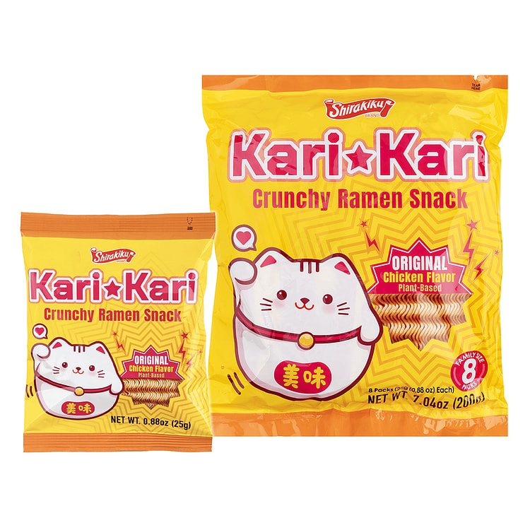 SK Kari Kari Chicken Flavor Ramen Snack 7.04 oz