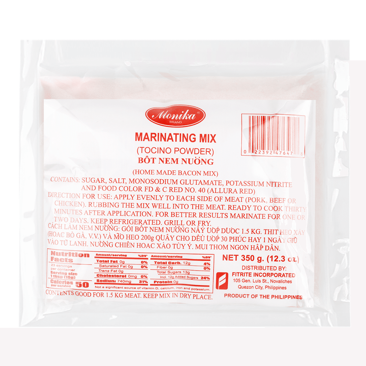 Monika Marinating Mix 350 克