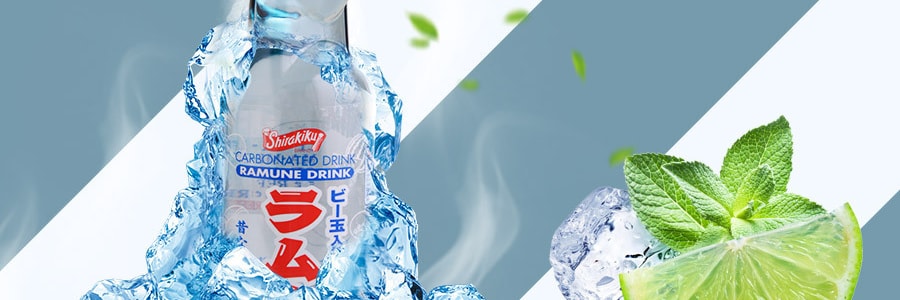 日本SHIRAKIKU讚岐屋 彈珠汽水 原味 200ml