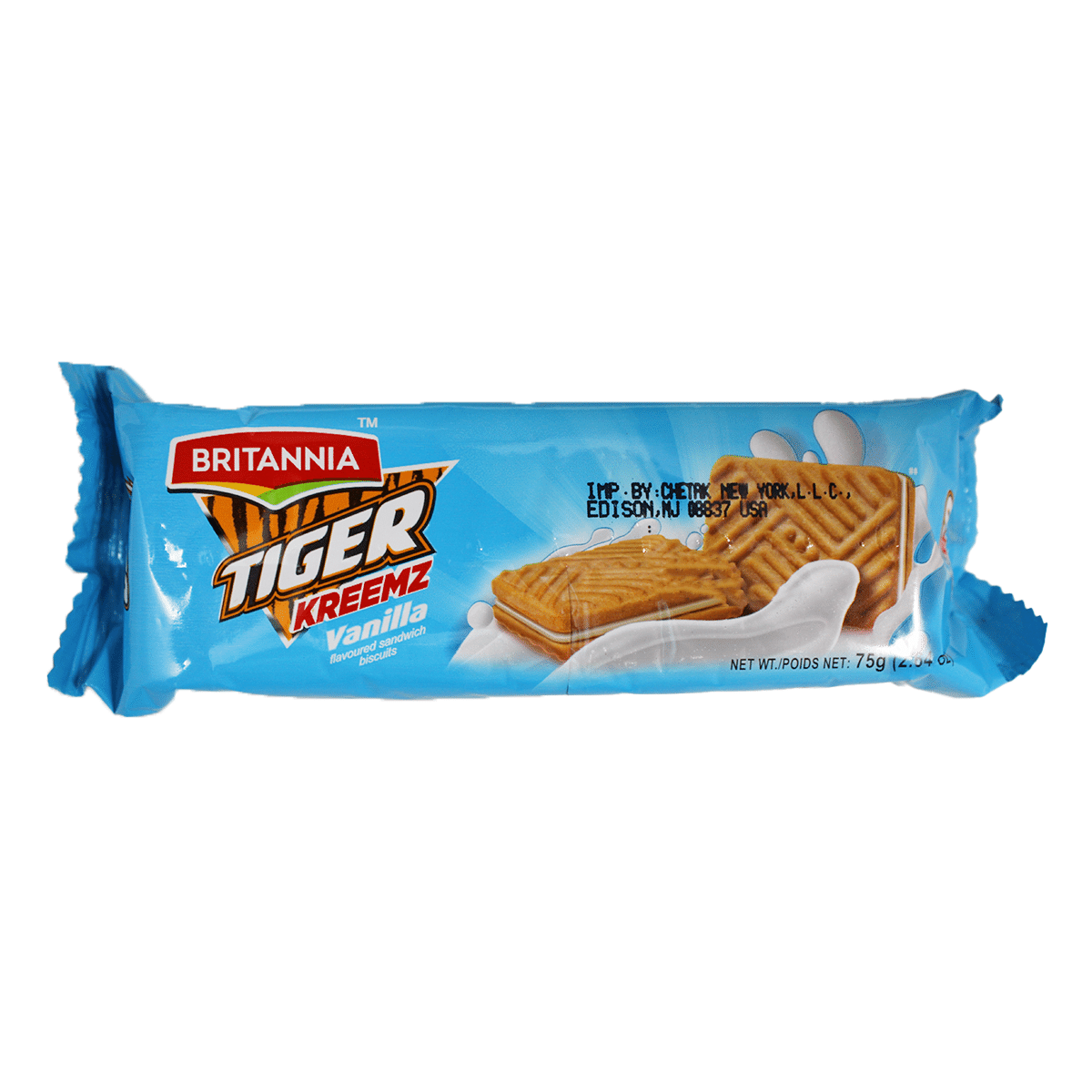 Britannia Tiger Kreemz Vanilla 75 g
