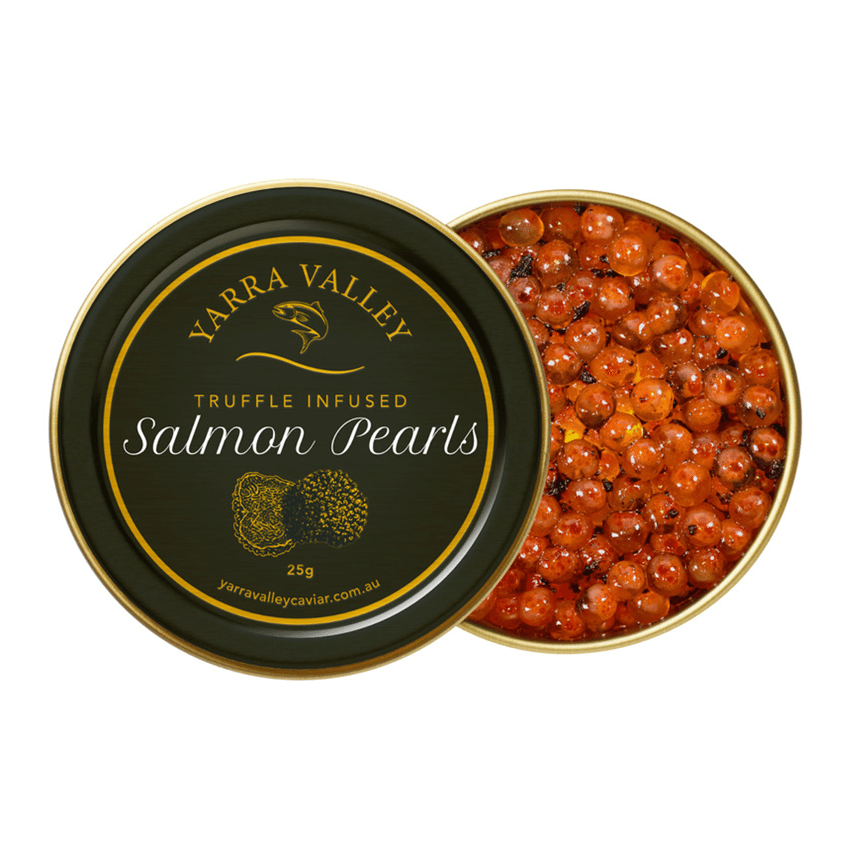 Yarra Valley Caviar Truffle Infused Atlantic Salmon Pearls 25 g