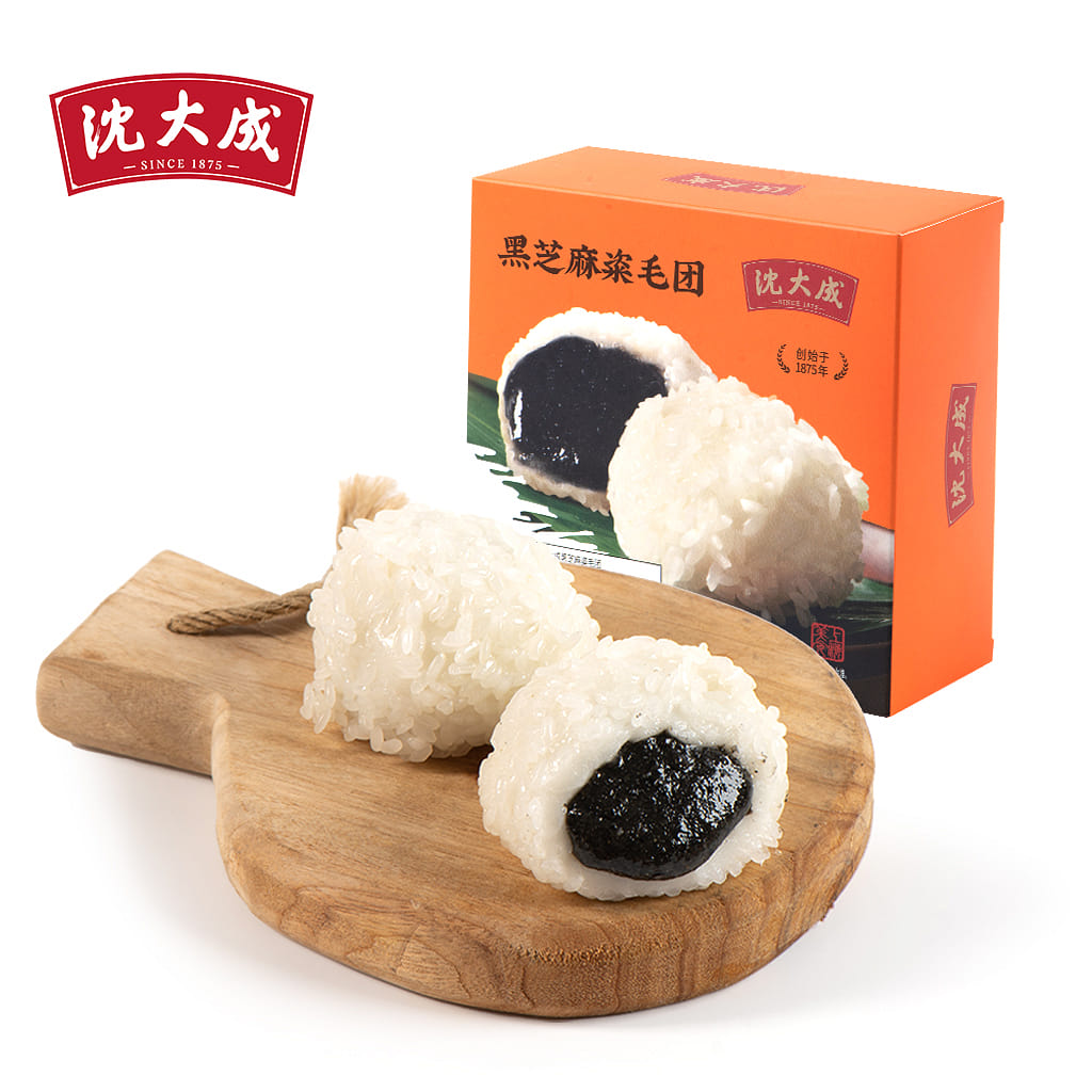 Shen Dacheng Black Sesame Glutinous Rice Dumplings (Cimautuan) 320 g
