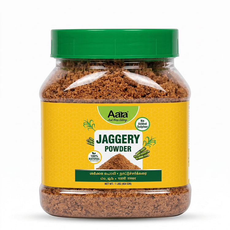 Aara Jaggery (Cane Sugar) Powder 454 g