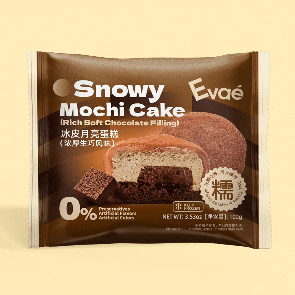 Evae Snowy Mochi Chocolate Cake 100 gramo(s)