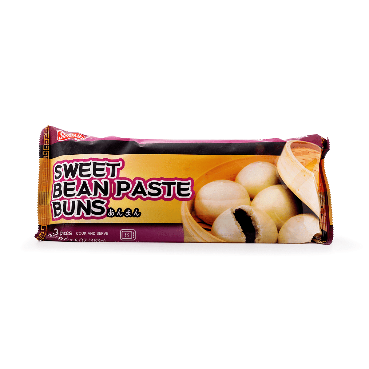 Bánh Bao Nhân Đậu Shirakiku 383 g