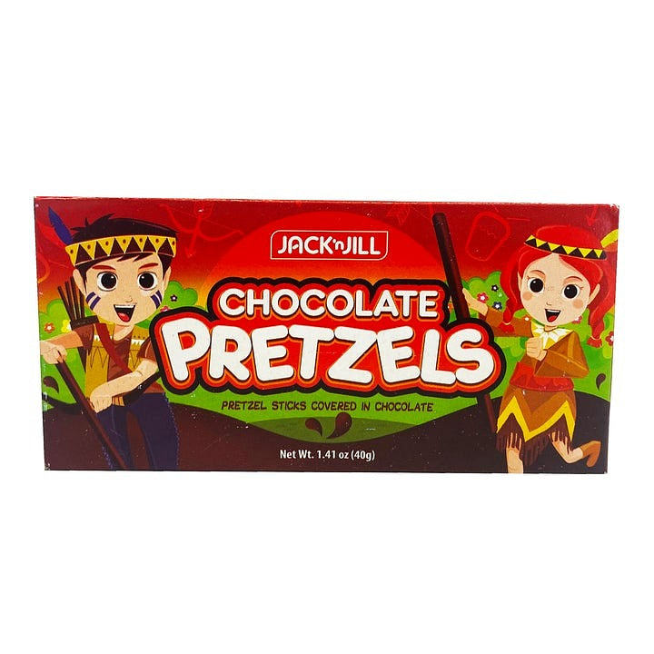 Jack'n Jill Chocolate Pretzel Sticks Weee!
