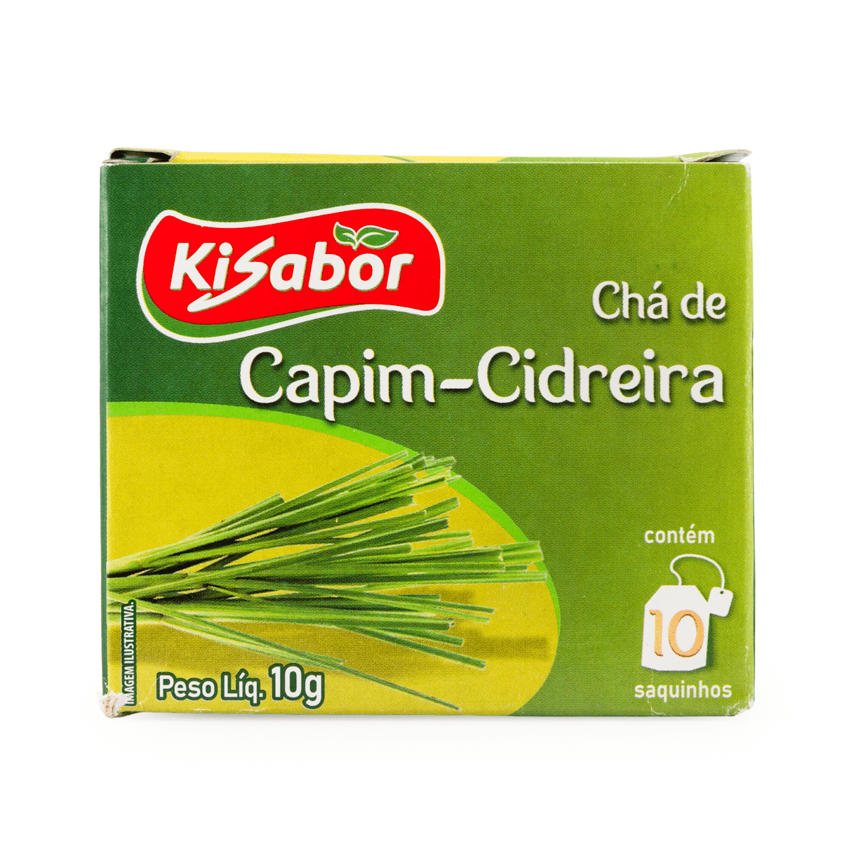 Chá Capim Cidreira, KiSabor 10 g