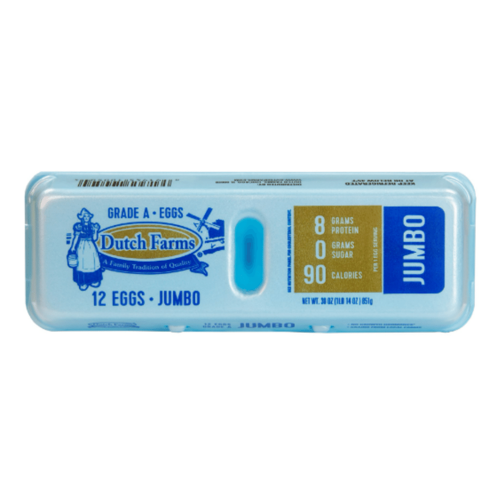 Dutch Farms Grade A Jumbo Eggs 12 count