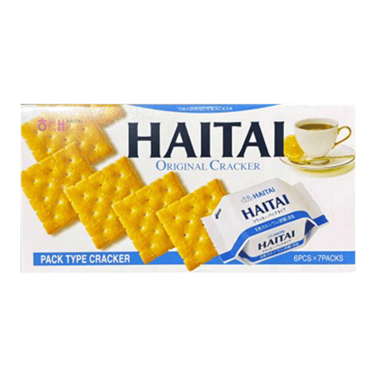 HAITAI ACE ORIGINAL CRACKER 25 g*7 pacotes