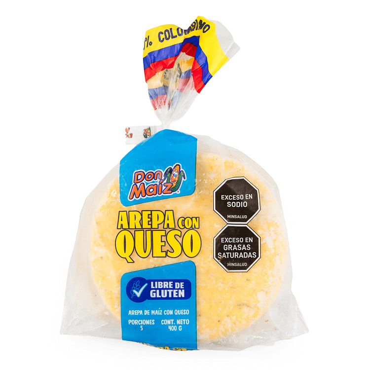 Arepa con Queso Don Maiz x5 400 gramo(s)
