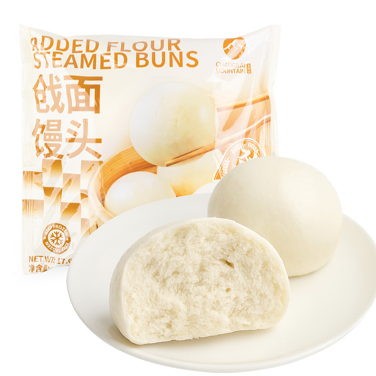Changbai Mountain Added Flour Steamed Buns 4ct 500 g
