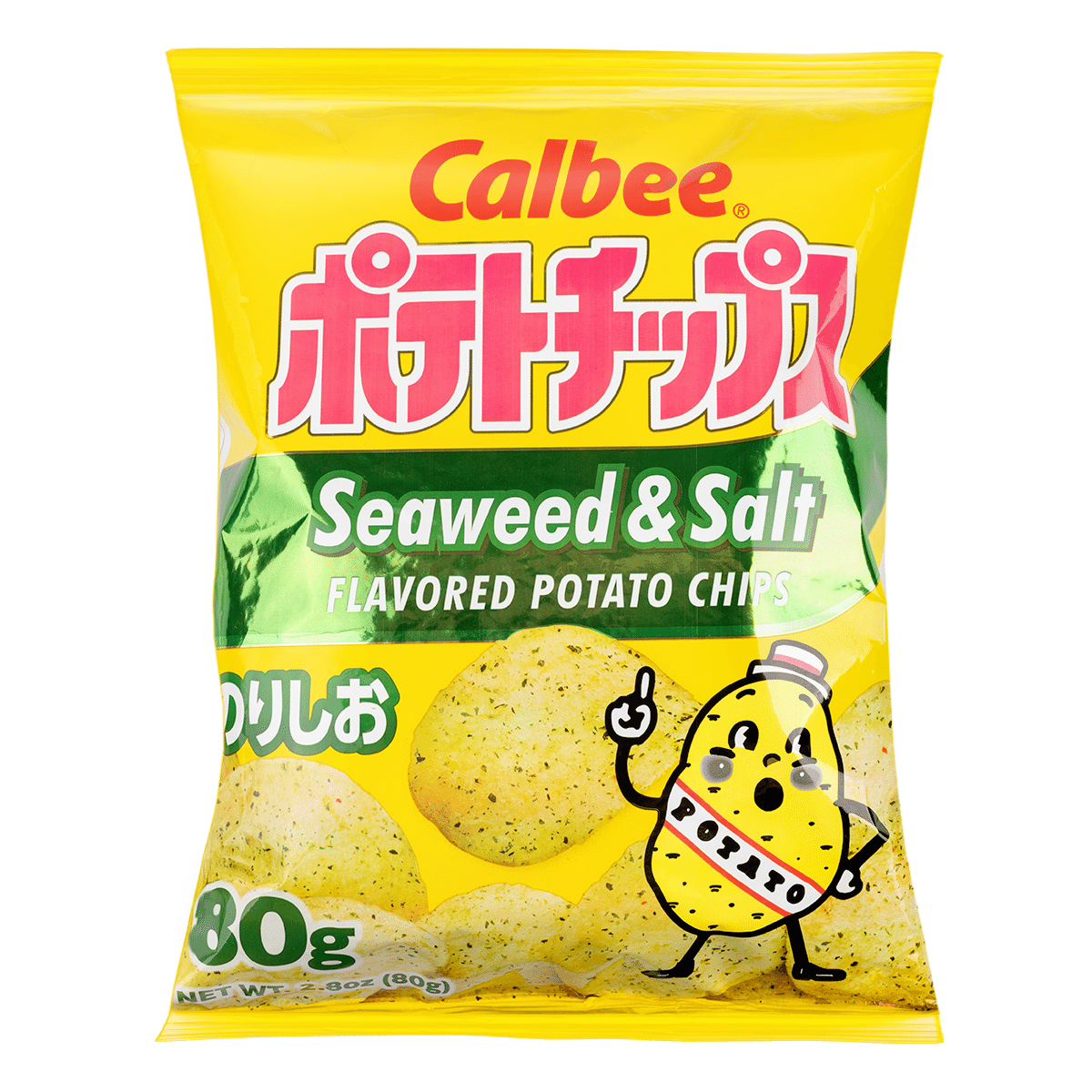卡乐比 薯片 岩烧海苔味 80 克