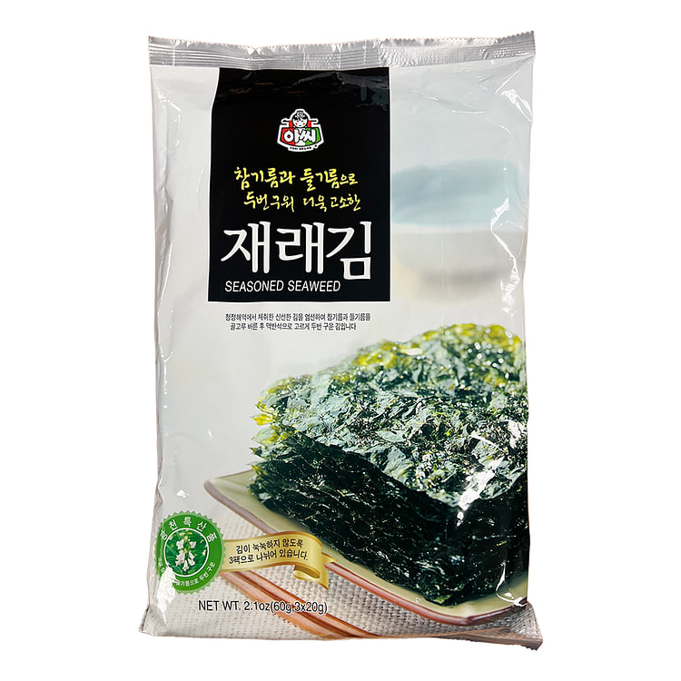 Assi Roasted seasoned laver 20 グラム*3 パック