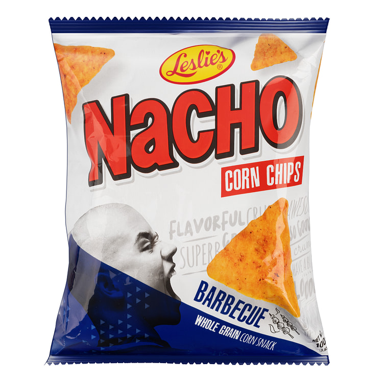 Leslie's Nacho Corn Chips BBQ 100 g