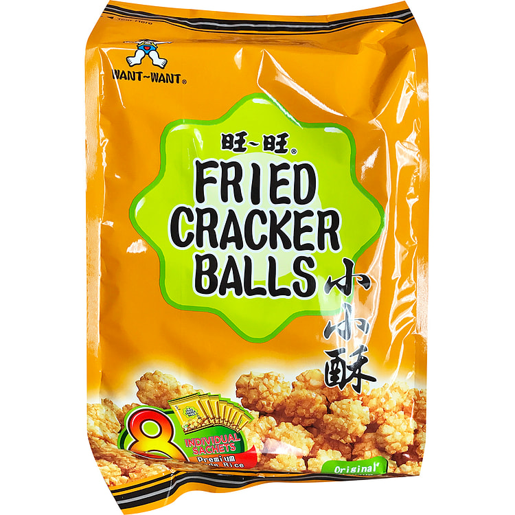 WANT-WANT FRIED CRACKER BALLS20 160 g