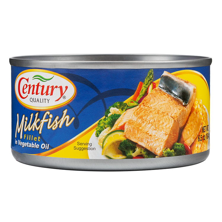 Century Bangus Fillet in Oil 6.5 盎司