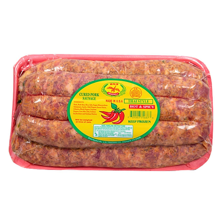 Dragonfly Thai Style Sausage - Hot & Spicy 7 个