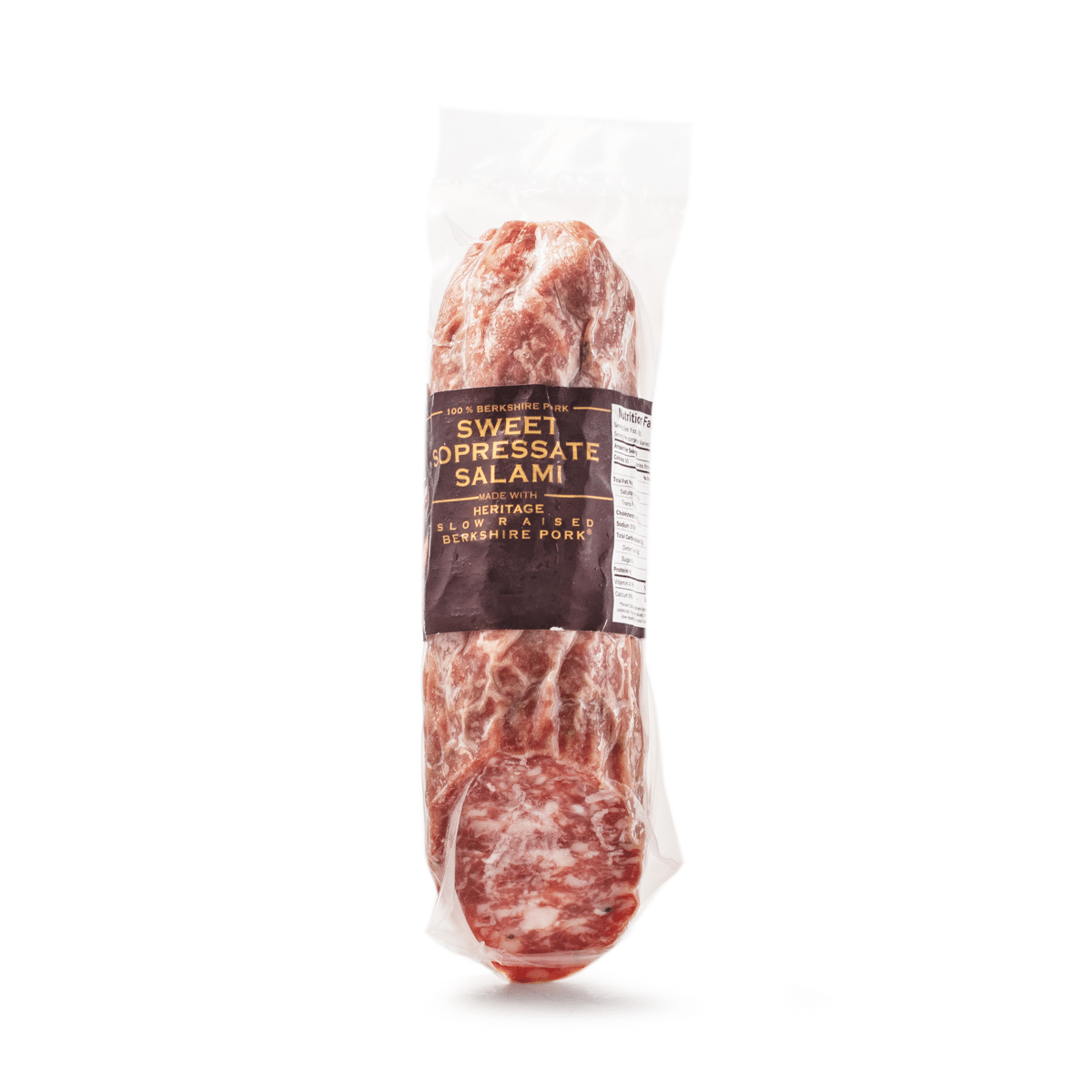 NF Berkshire Black Sweet Sopressate (Salami), Frozen 12 oz