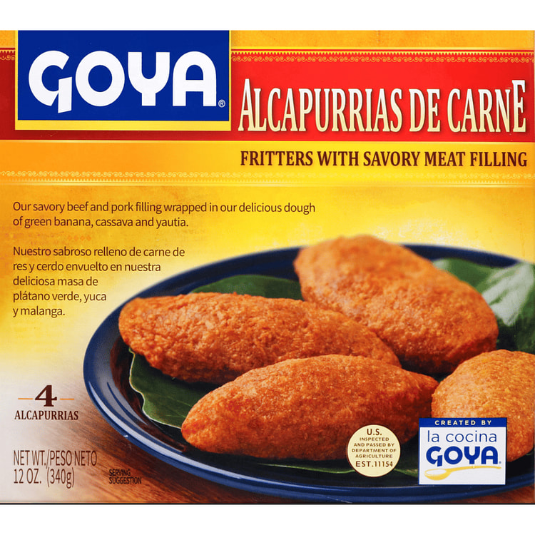 Goya Bolinhos com Recheio de Carne Saborosa 12 oz
