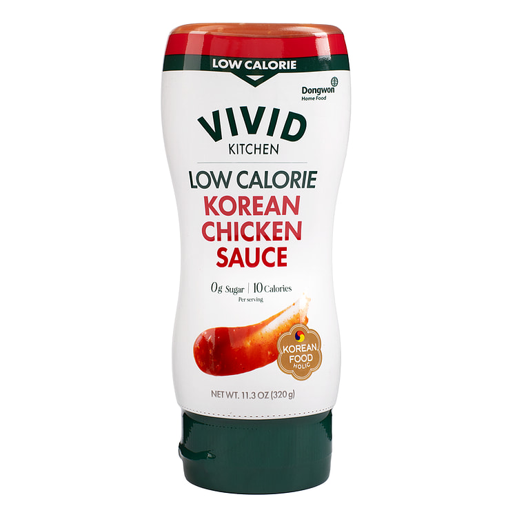 VIVID Kitchen Low-Calorie Korean Fried Chicken Sauce 11.3 盎司